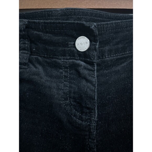 White House Black Market Black Slim Leg Pants Women's Size 2R 99%cotton - Picture 2 of 11